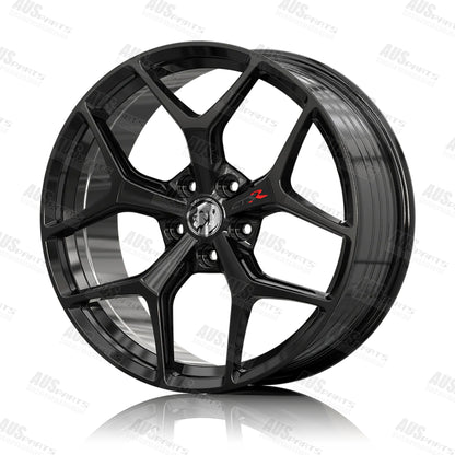HSV GTSR Staggered 20" Wheels Gloss Black NEW