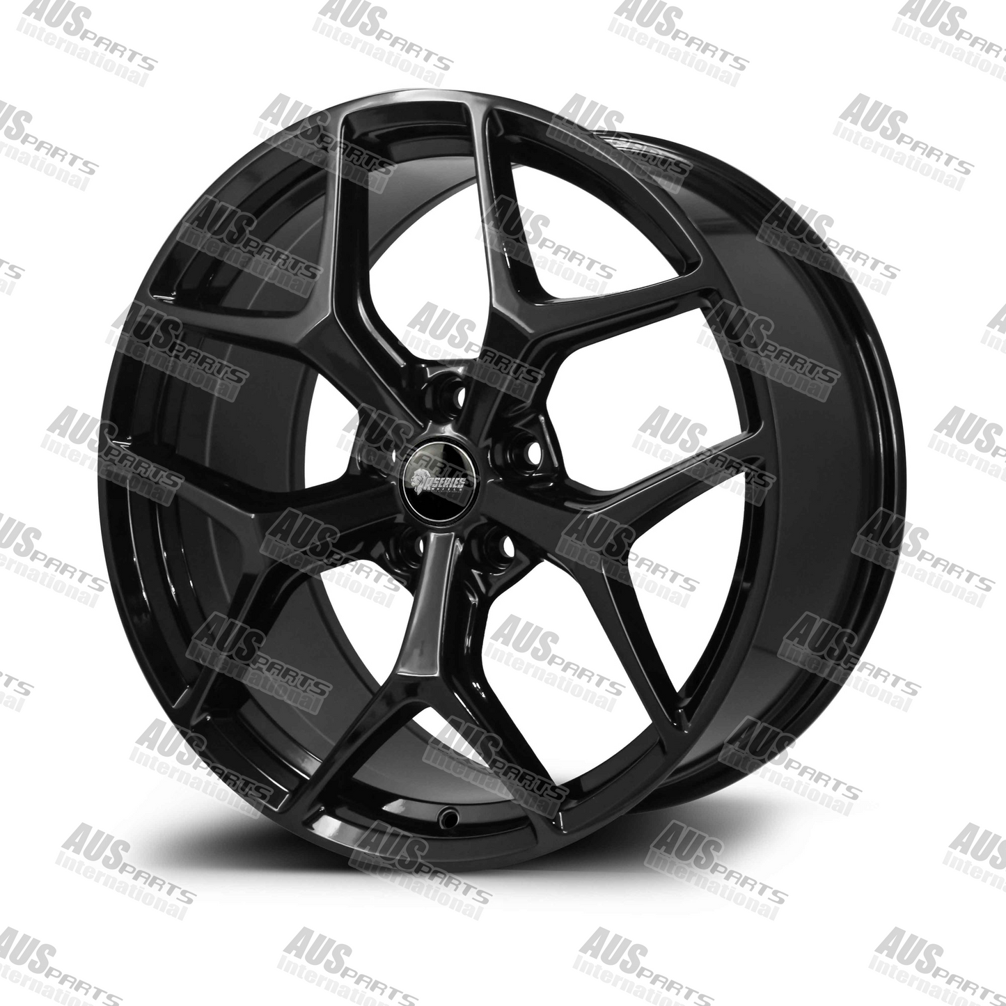 HSV GTSR Staggered 20" Wheel Set Gloss Black NEW