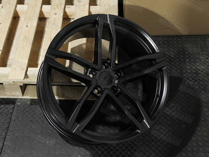 LS88 20" Staggered Wheel Set Gloss Black NEW