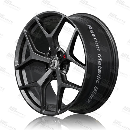HSV GTSR Staggered 20" Wheels RS Metallic Black NEW