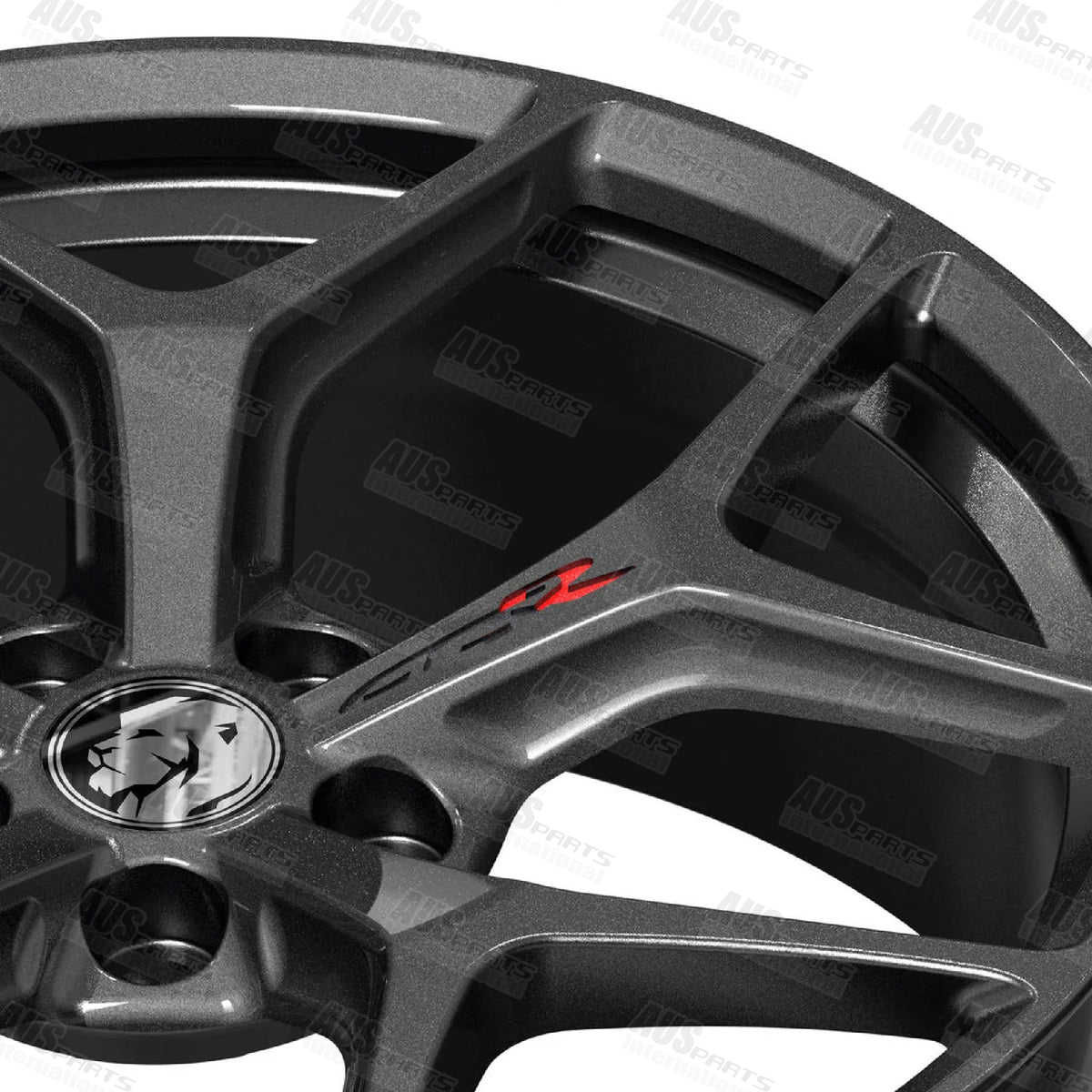 HSV GTSR Staggered 20" Wheels RS Metallic Black NEW