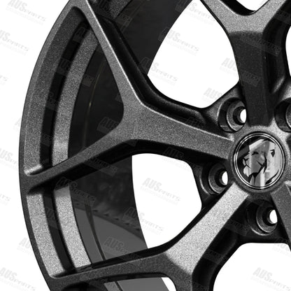HSV GTSR Staggered 20" Wheels RS Metallic Black NEW