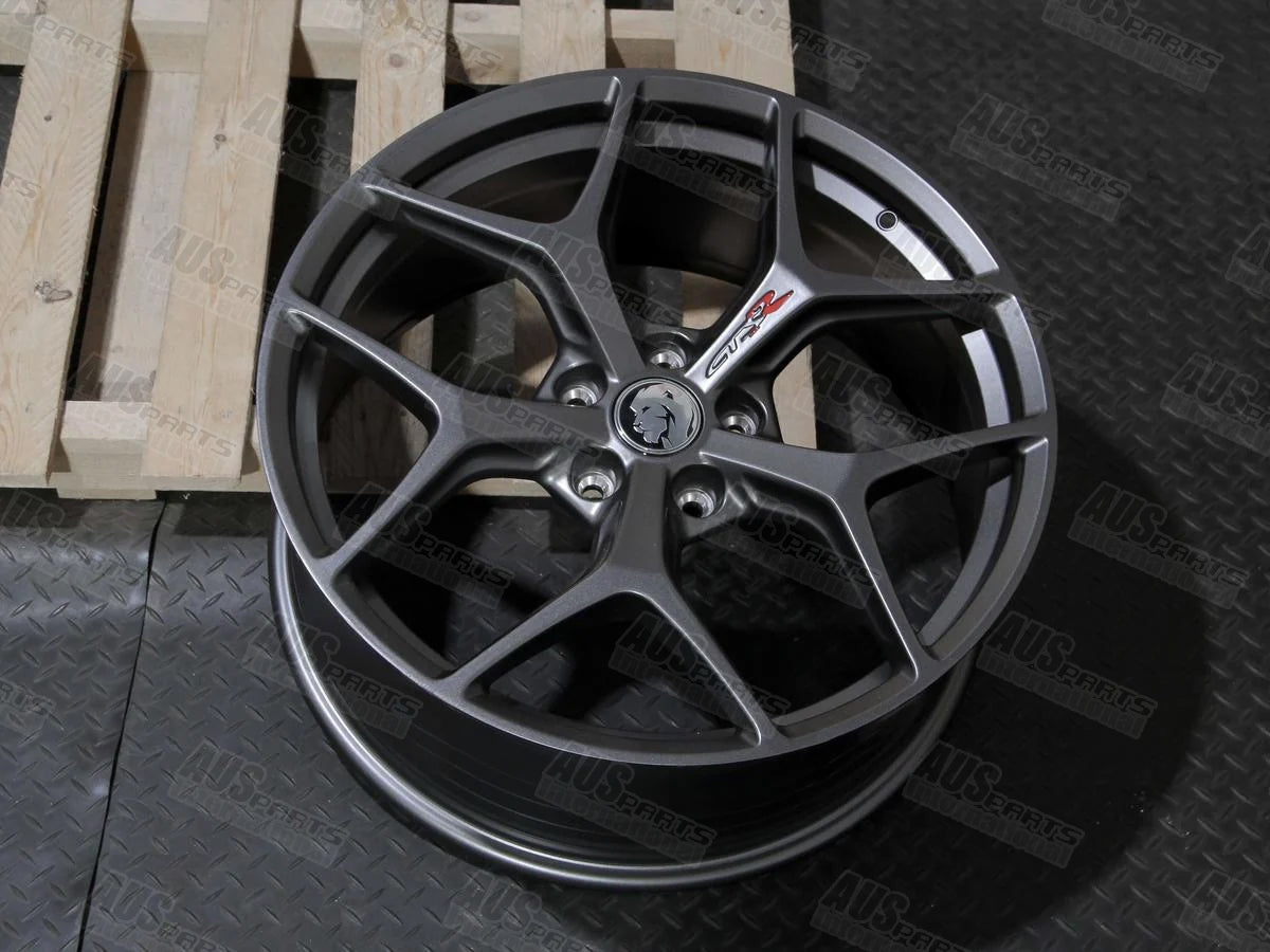 HSV GTSR Staggered 20" Wheels RS Metallic Black NEW