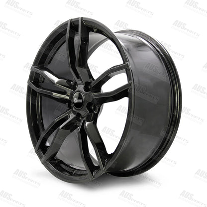 HSV Rapier Staggered 20" Wheel SET Gloss Black NEW