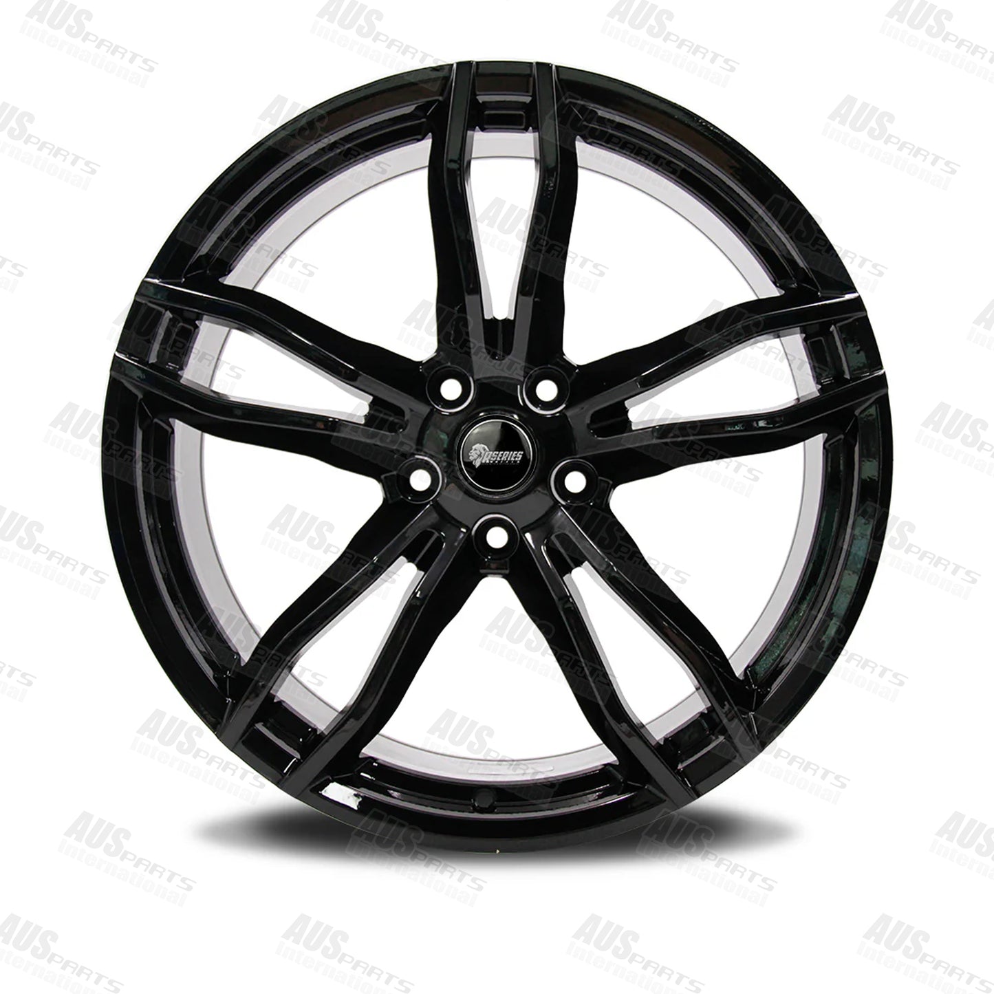 HSV Rapier Staggered 20" Wheel SET Gloss Black NEW