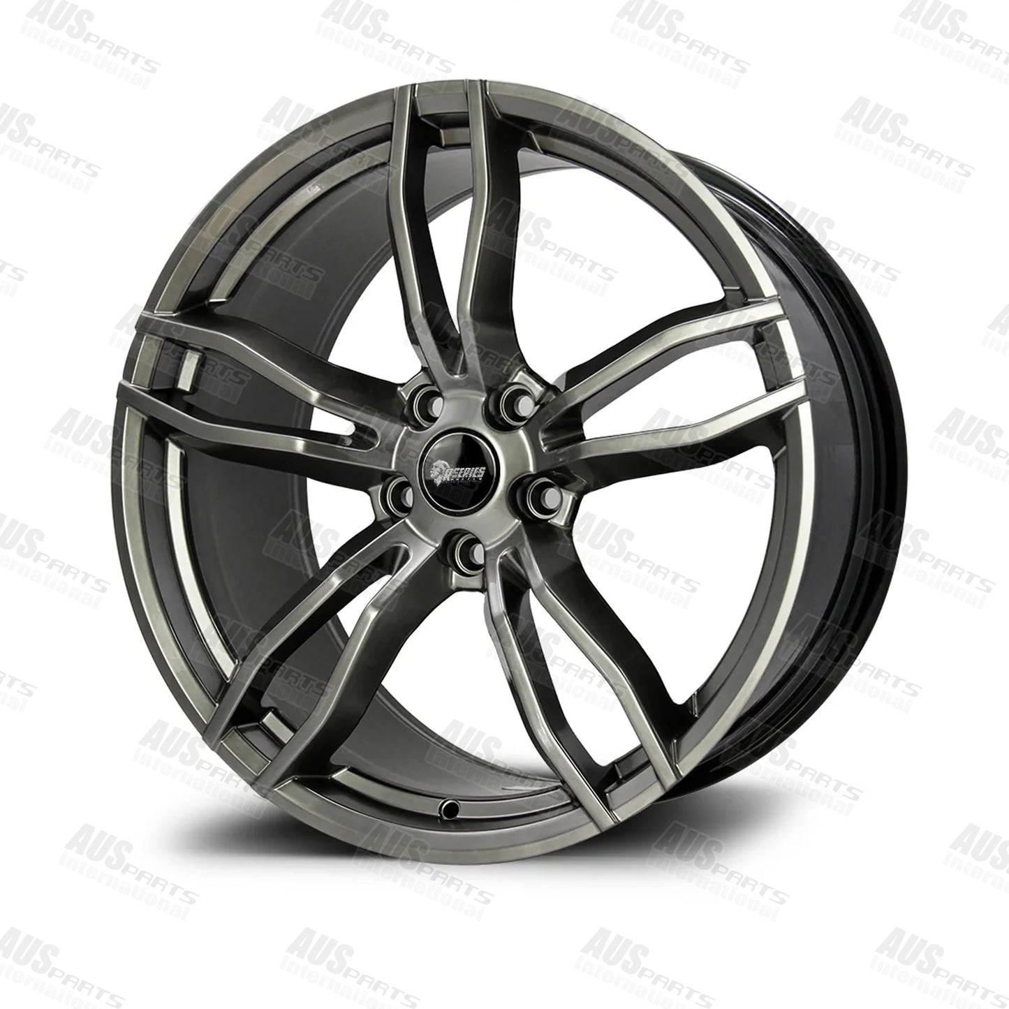 HSV Rapier Staggered 20" Wheel SET Hyper Silver NEW