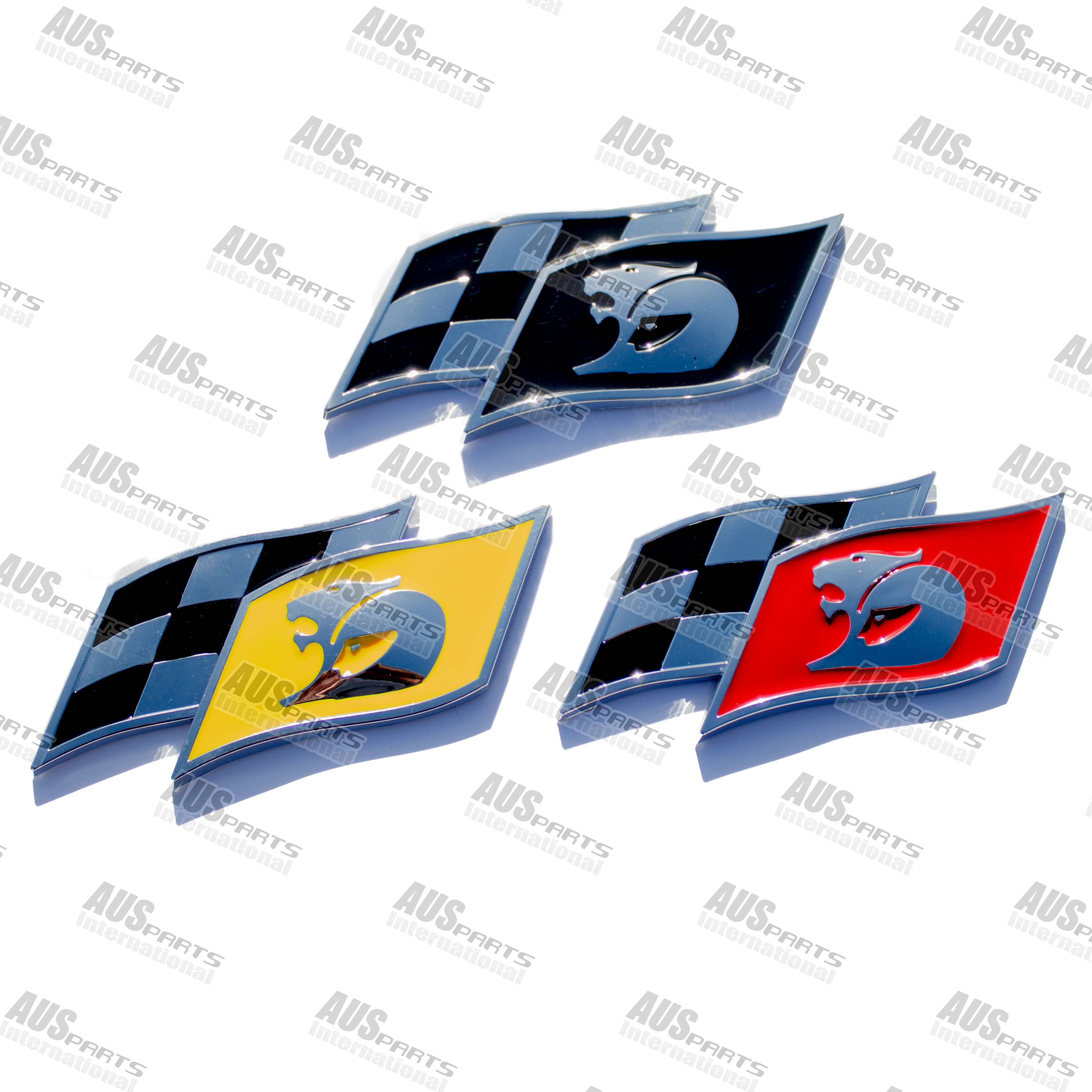 Genuine Holden HSV Grange Badge - Satin/Chrome Finish For Sides Or Bootlid (WM / WN Models)