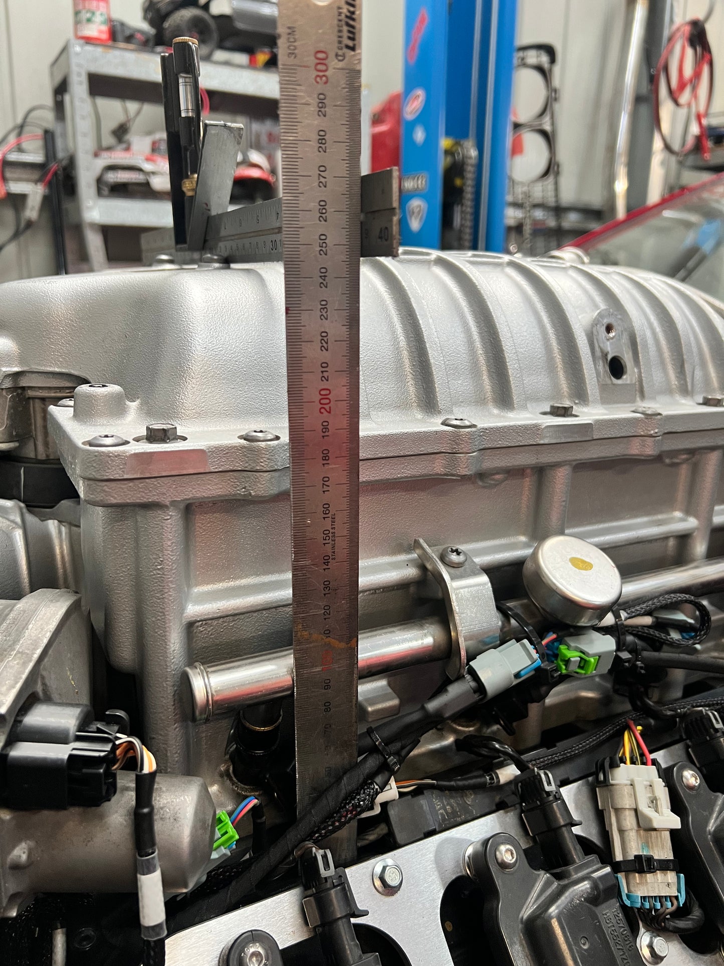 Hellcat Supercharger to LS Conversion Kit with Blower – VT-VZ Cathedral-Port Engines