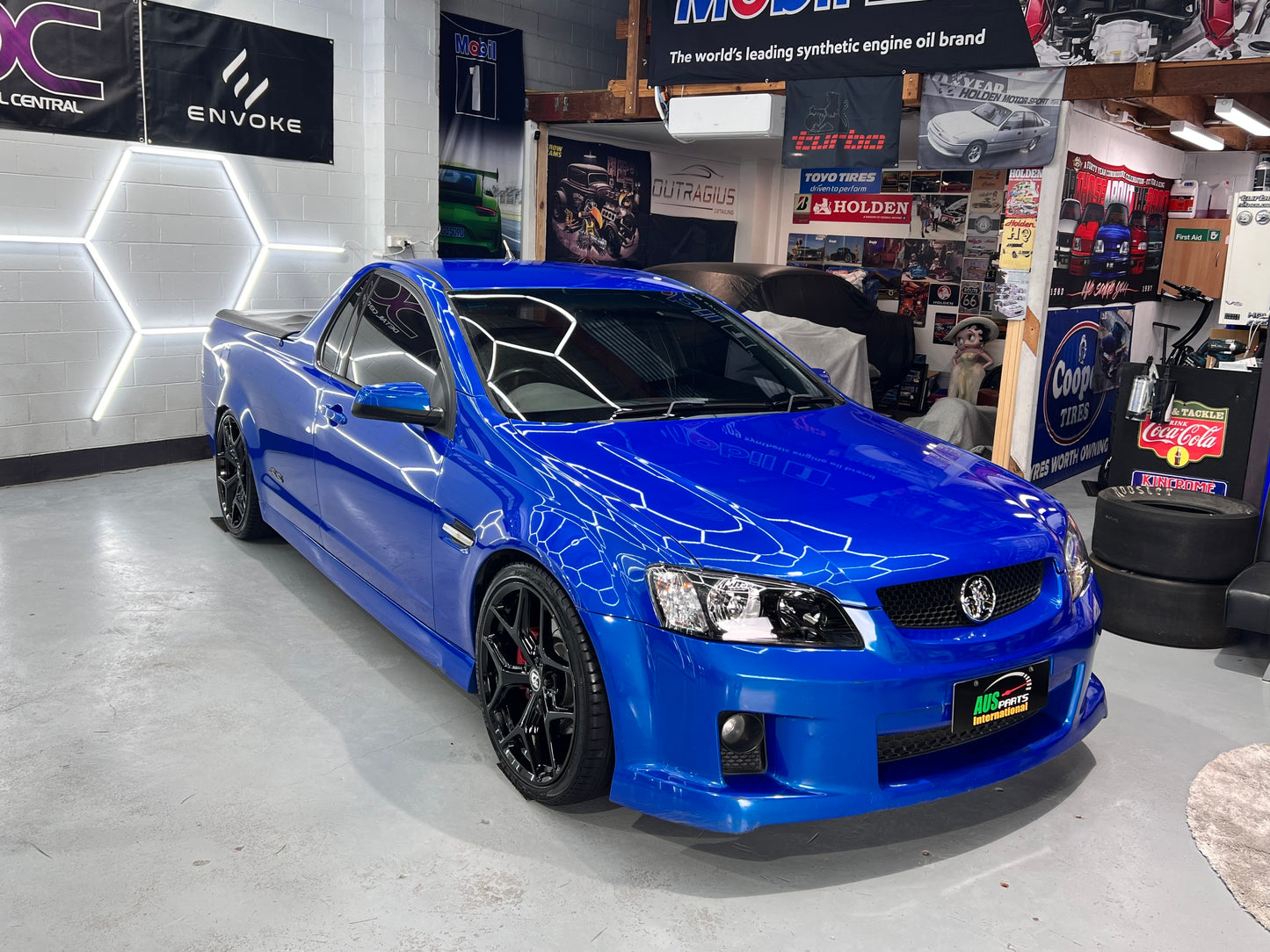 HSV GTSR Staggered 20" Wheel SET Gloss Black NEW