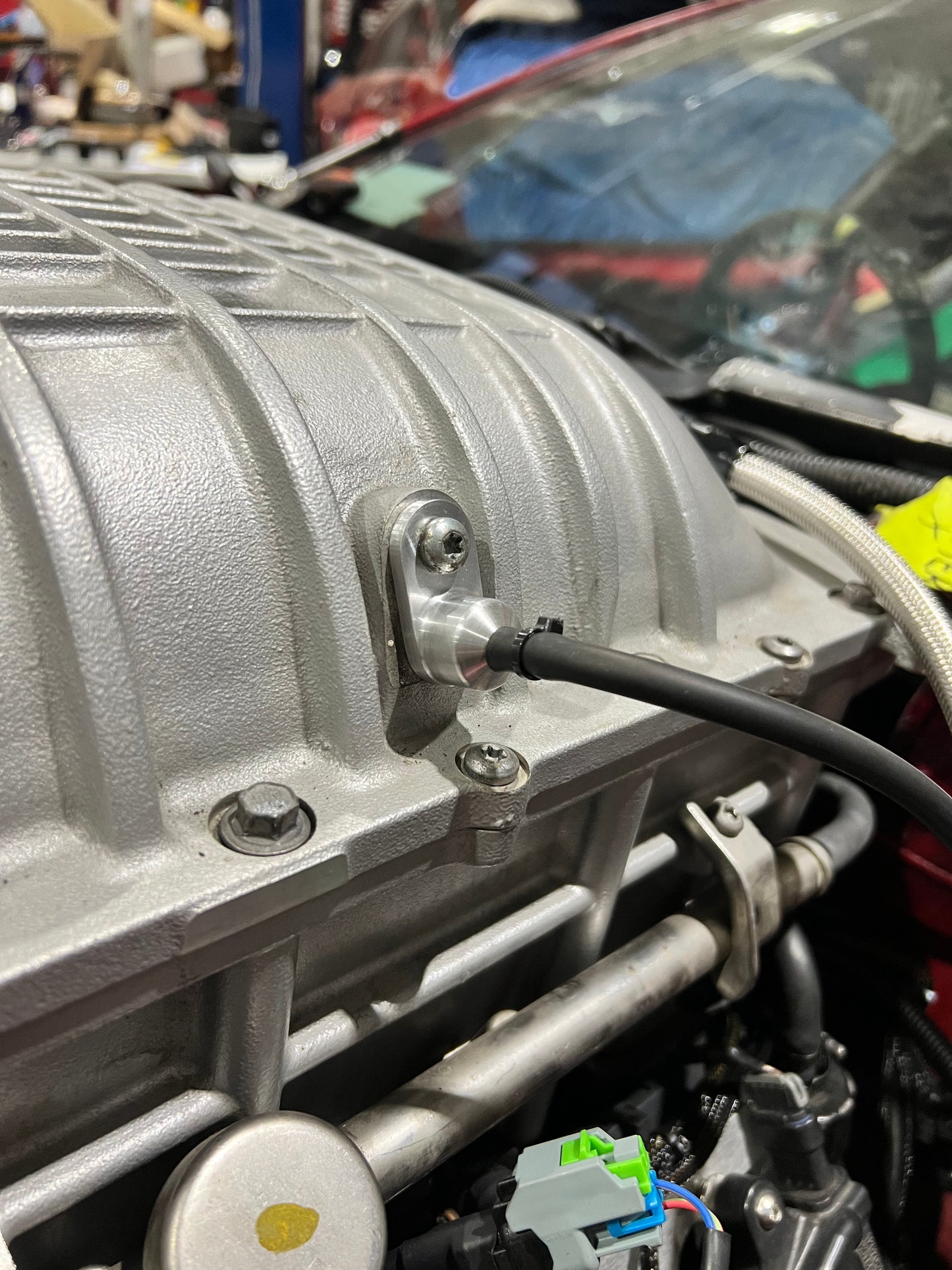 Hellcat TMAP sensor port to BARB adaptor