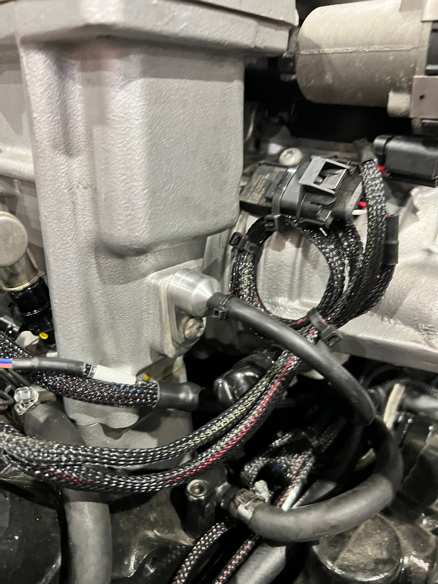 Hellcat TMAP sensor port to BARB adaptor