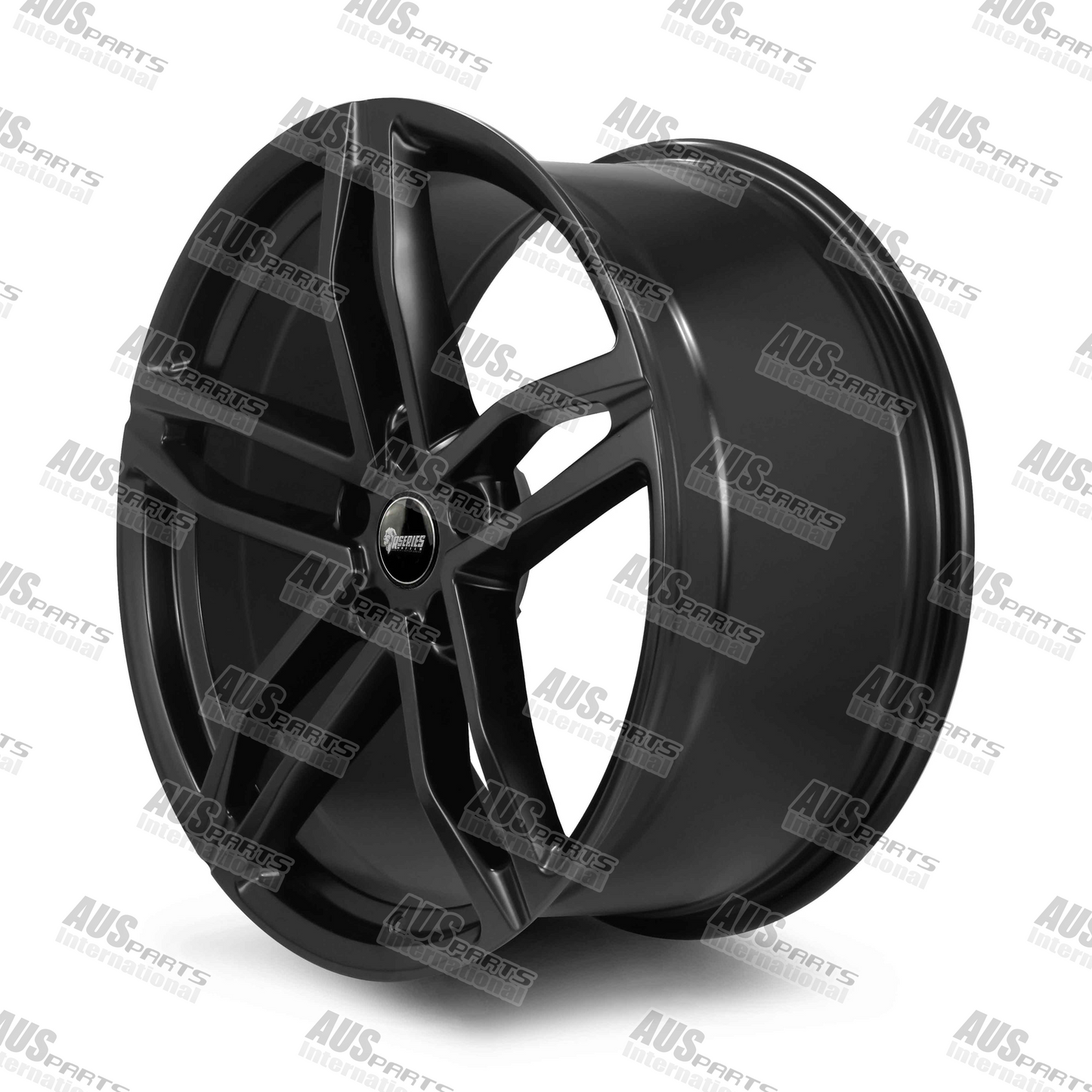 LS88 20" Staggered Wheel Set Gloss Black NEW