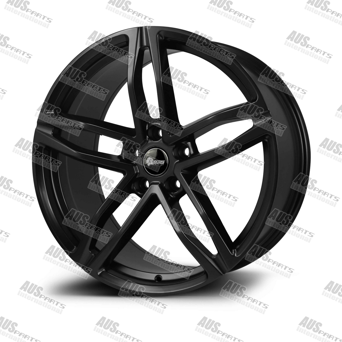 LS88 20" Staggered Wheel Set Gloss Black NEW