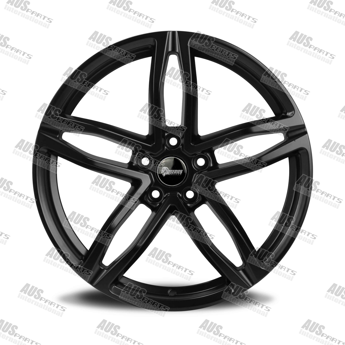 LS88 20" Staggered Wheel Set Gloss Black NEW