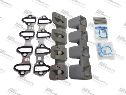 Hellcat Supercharger to LS cylinder head adaptors - Cathedral port