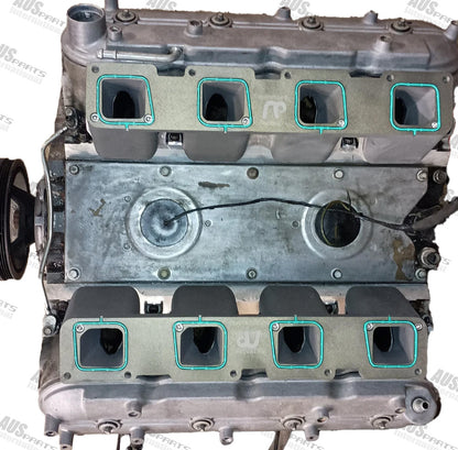 Hellcat Supercharger to LS cylinder head adaptors - Cathedral port