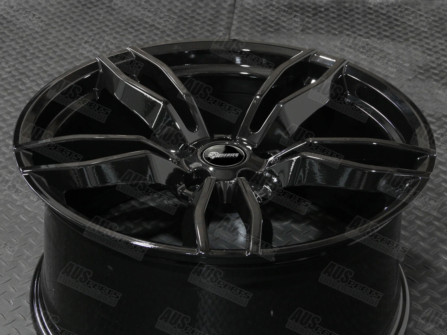 HSV Rapier Staggered 20" Wheel SET Gloss Black NEW