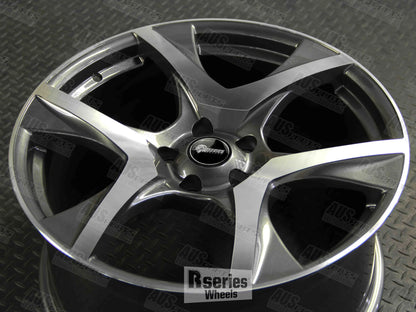 HSV R8 Staggered 20" Wheels Gunmetal Machined face NEW