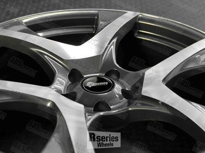 HSV R8 Staggered 20" Wheels Gunmetal Machined face NEW