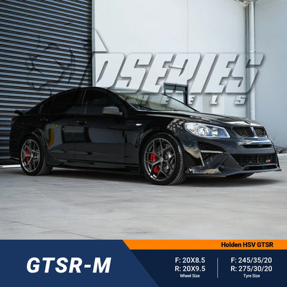 HSV GTSR Staggered 20" Wheels RS Metallic Black NEW