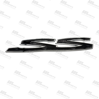 Holden SS & SSV Badges Gloss Black & Chrome