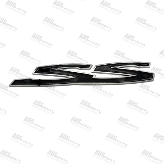 Holden SS & SSV Badges Gloss Black & Chrome