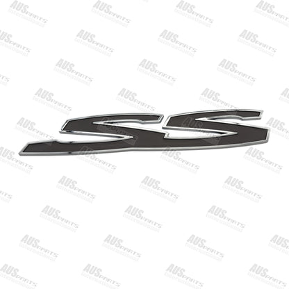 Holden SS & SSV Badges Gunmetal & Chrome
