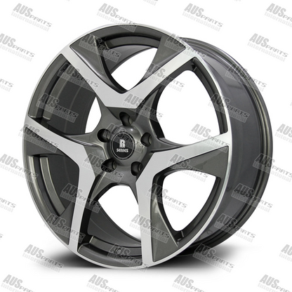 HSV R8 Staggered 20" Wheel Set Gunmetal Machined face NEW