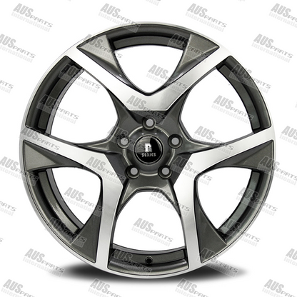 HSV R8 Staggered 20" Wheel Set Gunmetal Machined face NEW