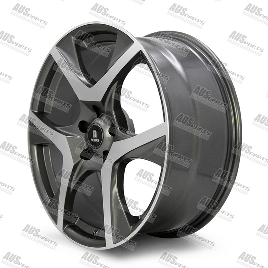 HSV R8 Staggered 20" Wheel Set Gunmetal Machined face NEW