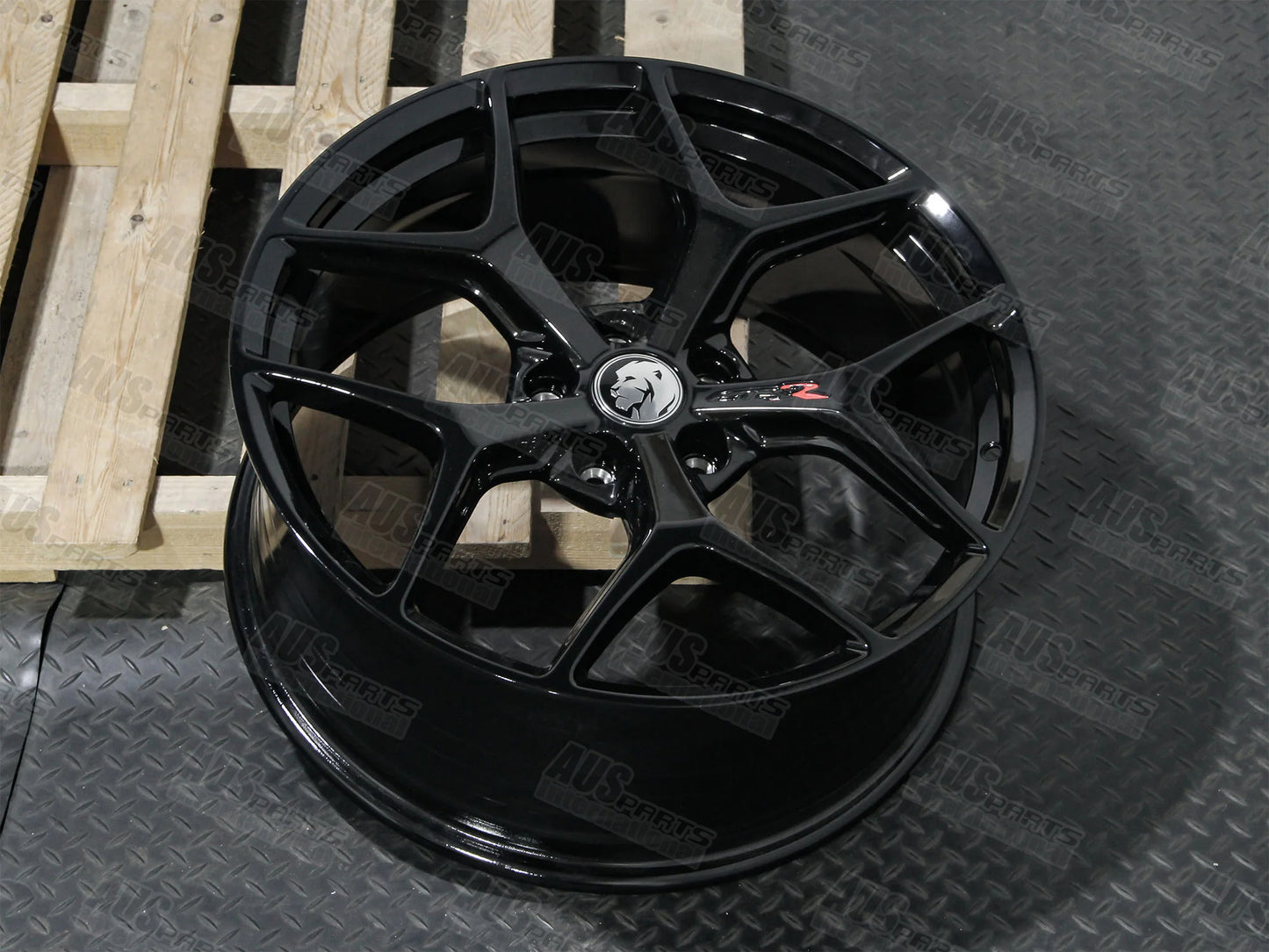 HSV GTSR Staggered 20" Wheels Gloss Black NEW