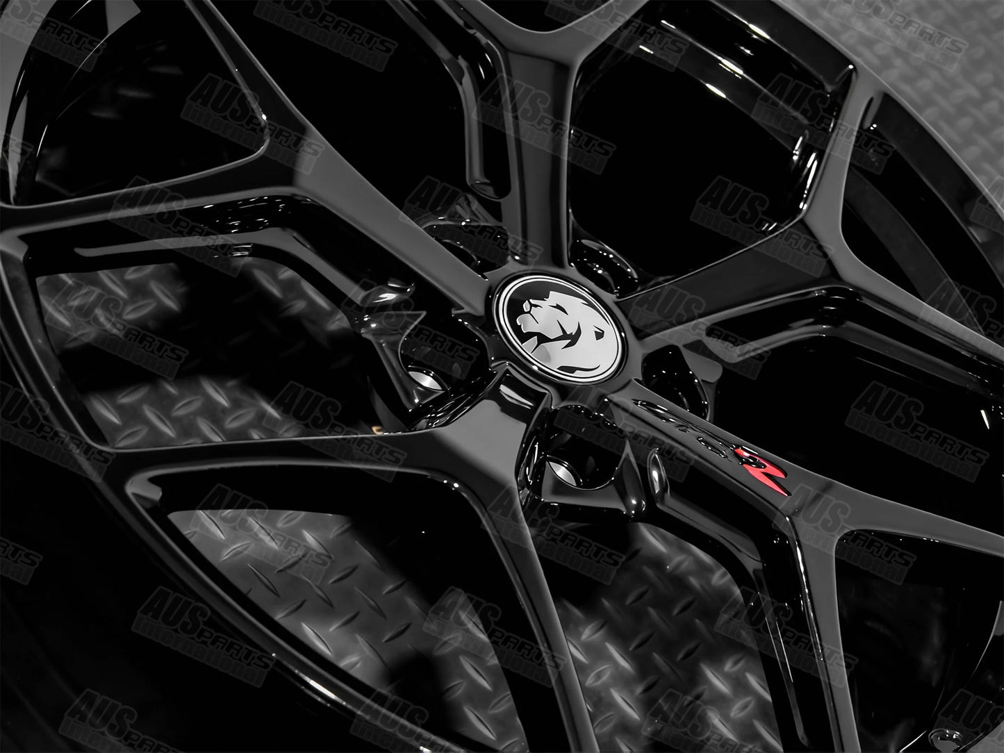 HSV GTSR Staggered 20" Wheels Gloss Black NEW