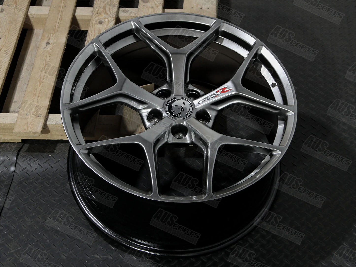 HSV GTSR Staggered 20" Wheels Hyper Black NEW