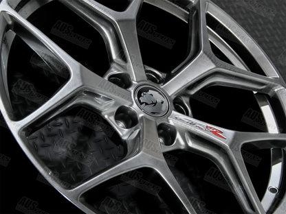 HSV GTSR Staggered 20" Wheels Hyper Black NEW