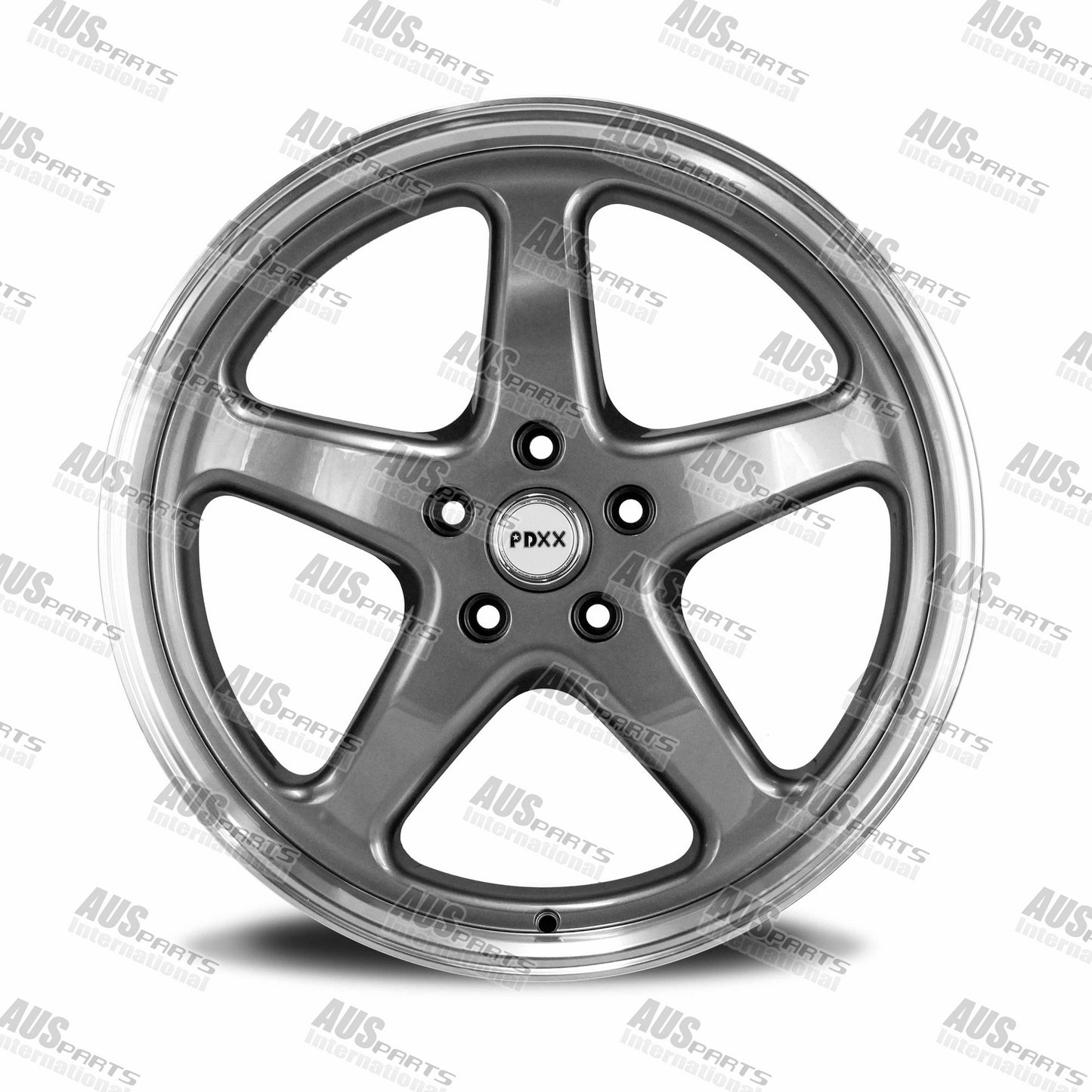 Walkinshaw 20" Staggered Wheel SET Gunmetal Machined lip NEW