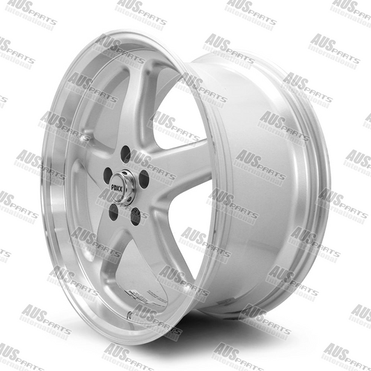 Walkinshaw 20" Staggered Wheel Set Silver Machined lip NEW