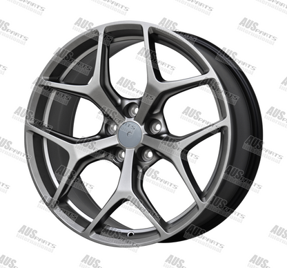 HSV GTSR Staggered 20" Wheel Set Shadow Chrome NEW