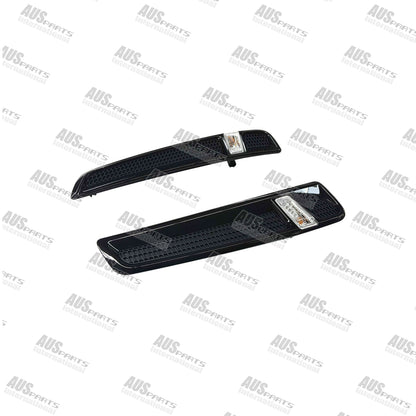 Genuine Phantom black guard flutes repeaters pair for Chevy SS & VF Commodore NEW