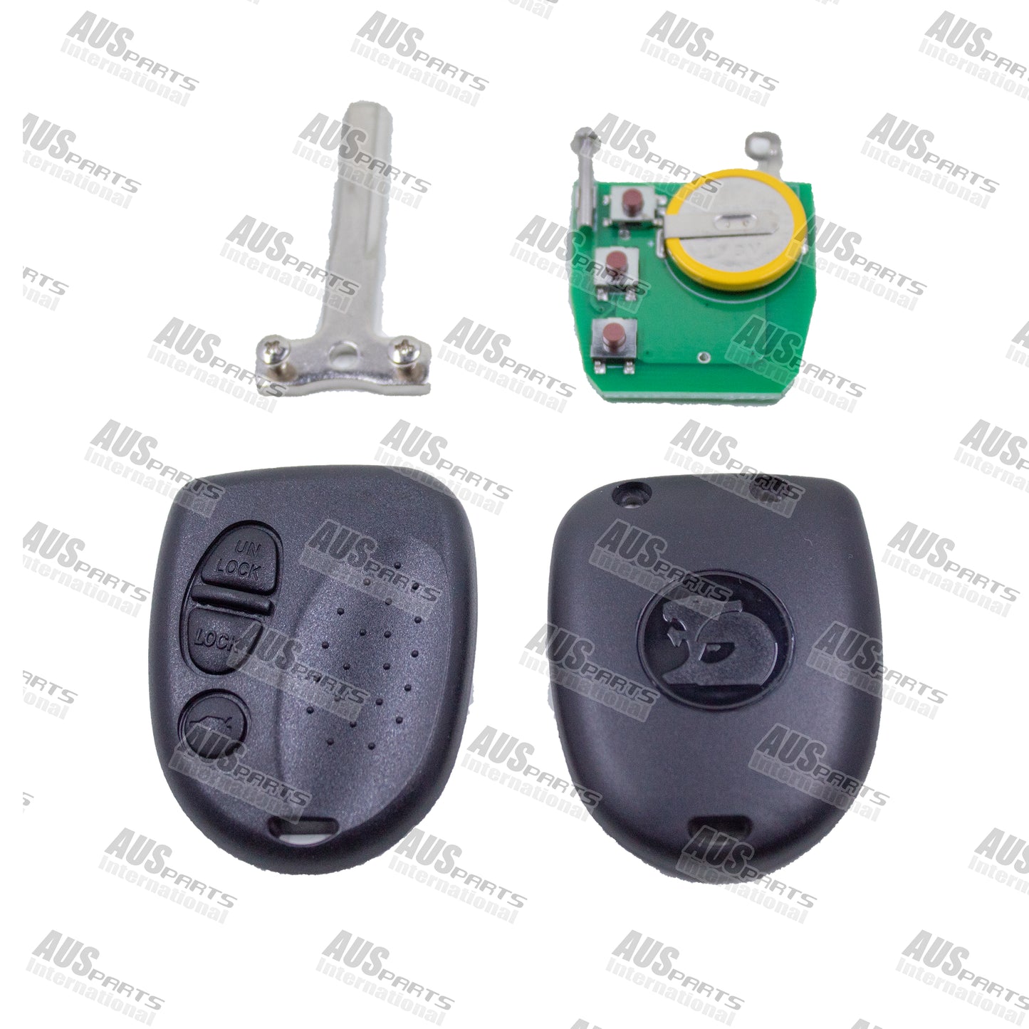 HSV 3-button Key fob programmable remote complete for Pontiac GTO & Holden VS-VZ NEW