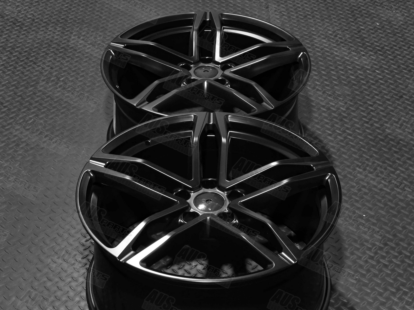 LS88 20" Staggered Wheel Set Gloss Black NEW